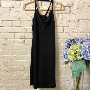 J. Crew Black Halter Dress, Sz 8, NWT